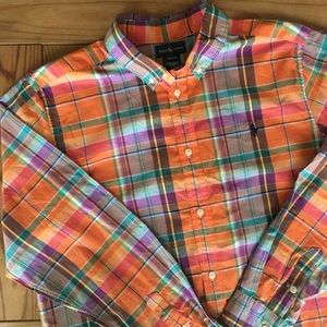 Ralph Lauren Boys Plaid Shirt
